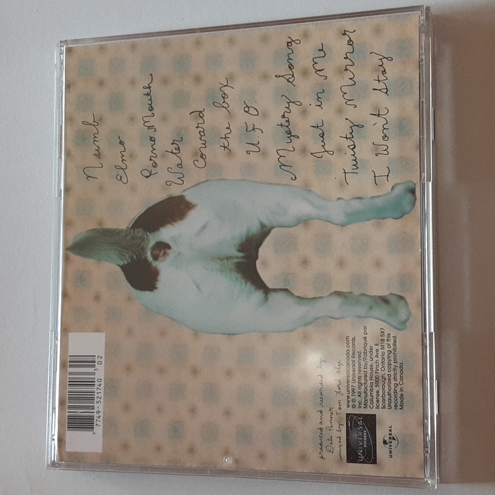 Holly McNarland CD Case with Brown and White Design - Picture 2 of 4
